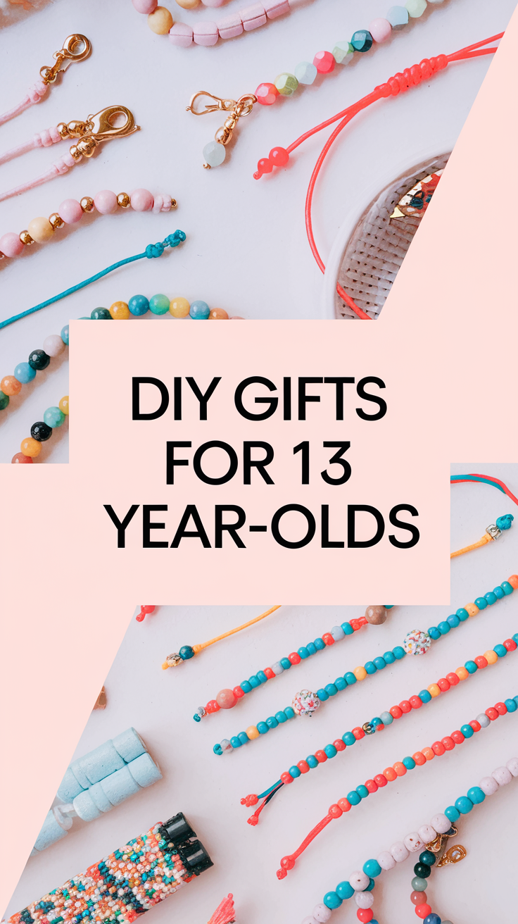 10 Easy DIY Gift Ideas for 13-Year-Olds - Handmade 