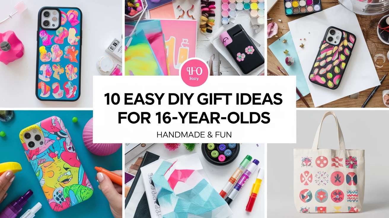 10 Easy DIY Gift Ideas for 16-Year-Olds - Handmade 