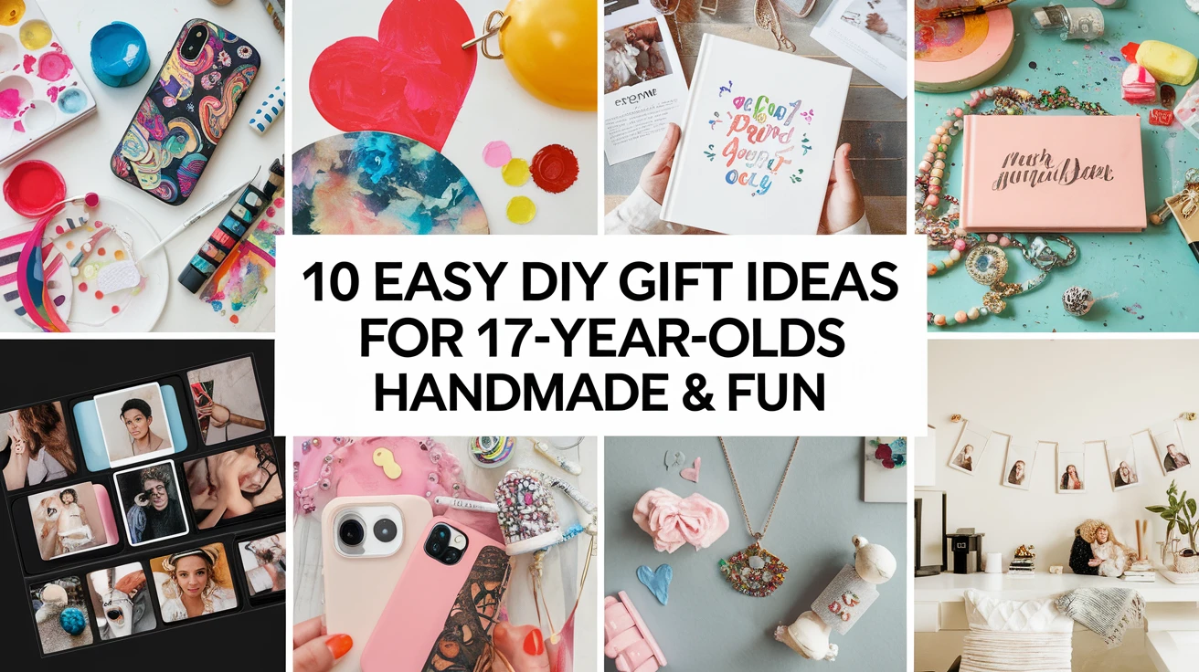 10 Easy DIY Gift Ideas for 17-Year-Olds - Handmade 