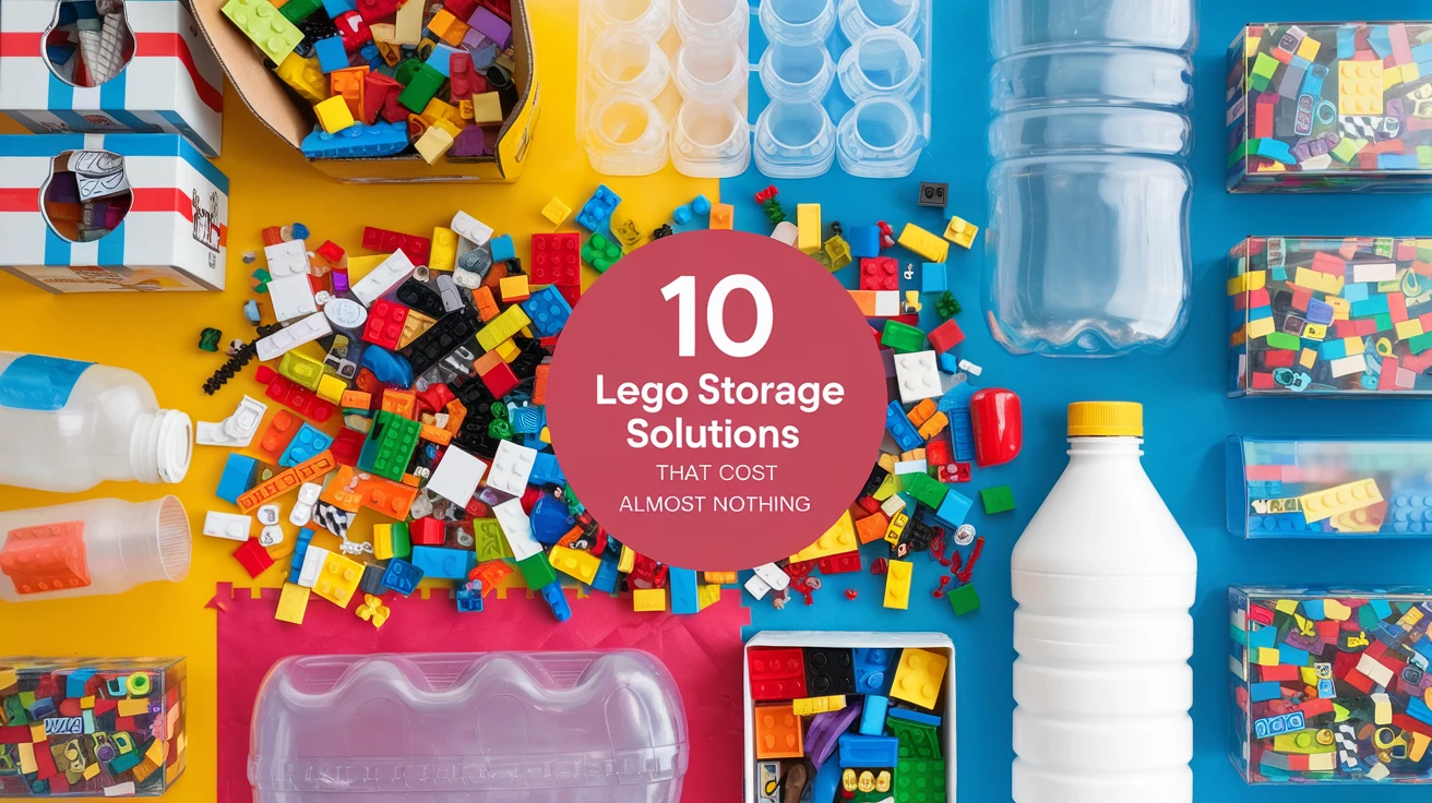 10 DIY LEGO Storage Solutions That Cost Almost Nothing
