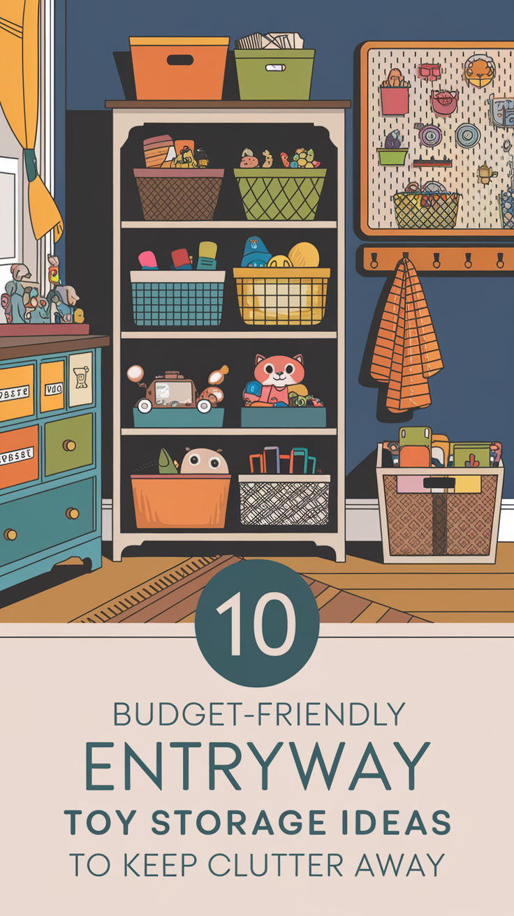 10 Budget-Friendly Entryway Toy Storage Ideas to Keep Clutter Away