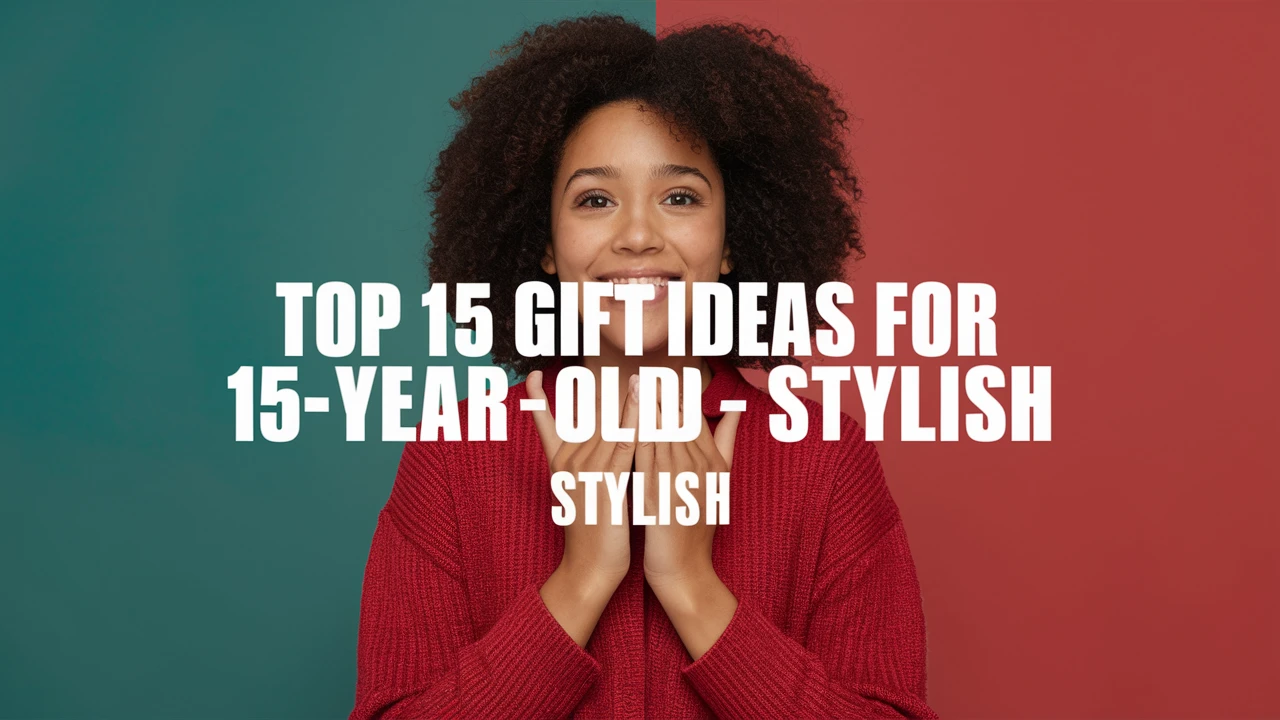 Top 15 Gift Ideas for 15-Year-Old Girls - Stylish 