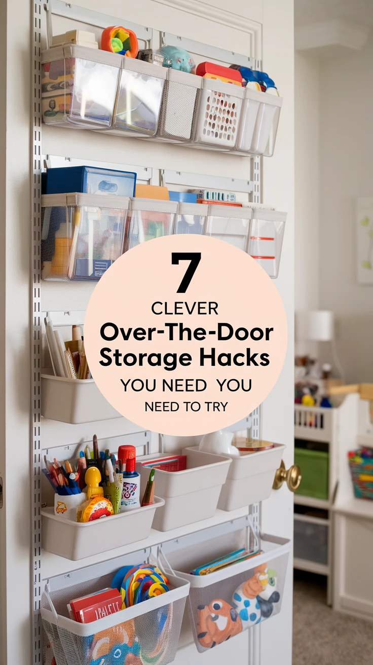 7 Clever Over-the-Door Toy Storage Hacks You Need to Try