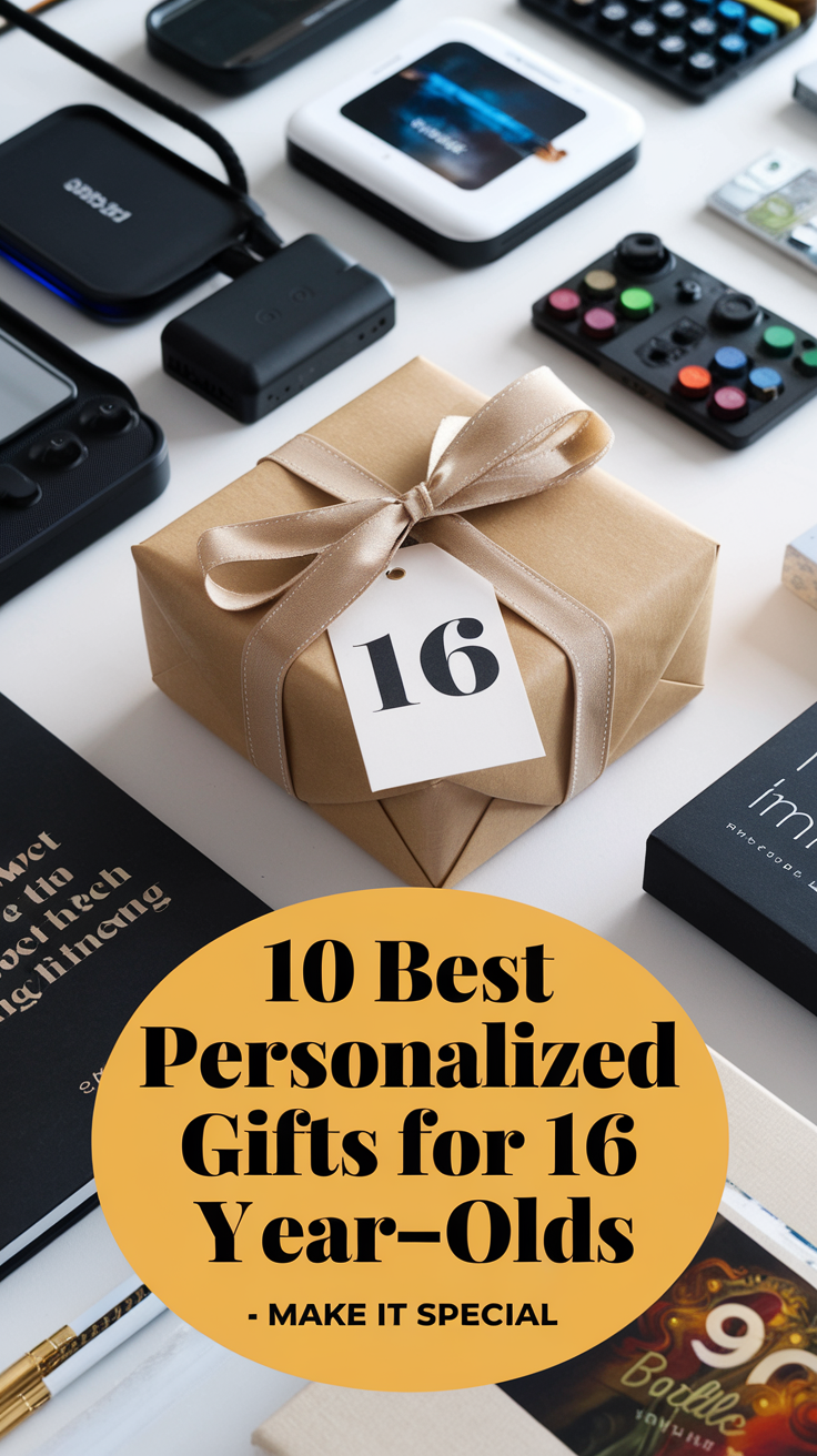 10 Best Personalized Gifts for 16-Year-Olds - Make It Special