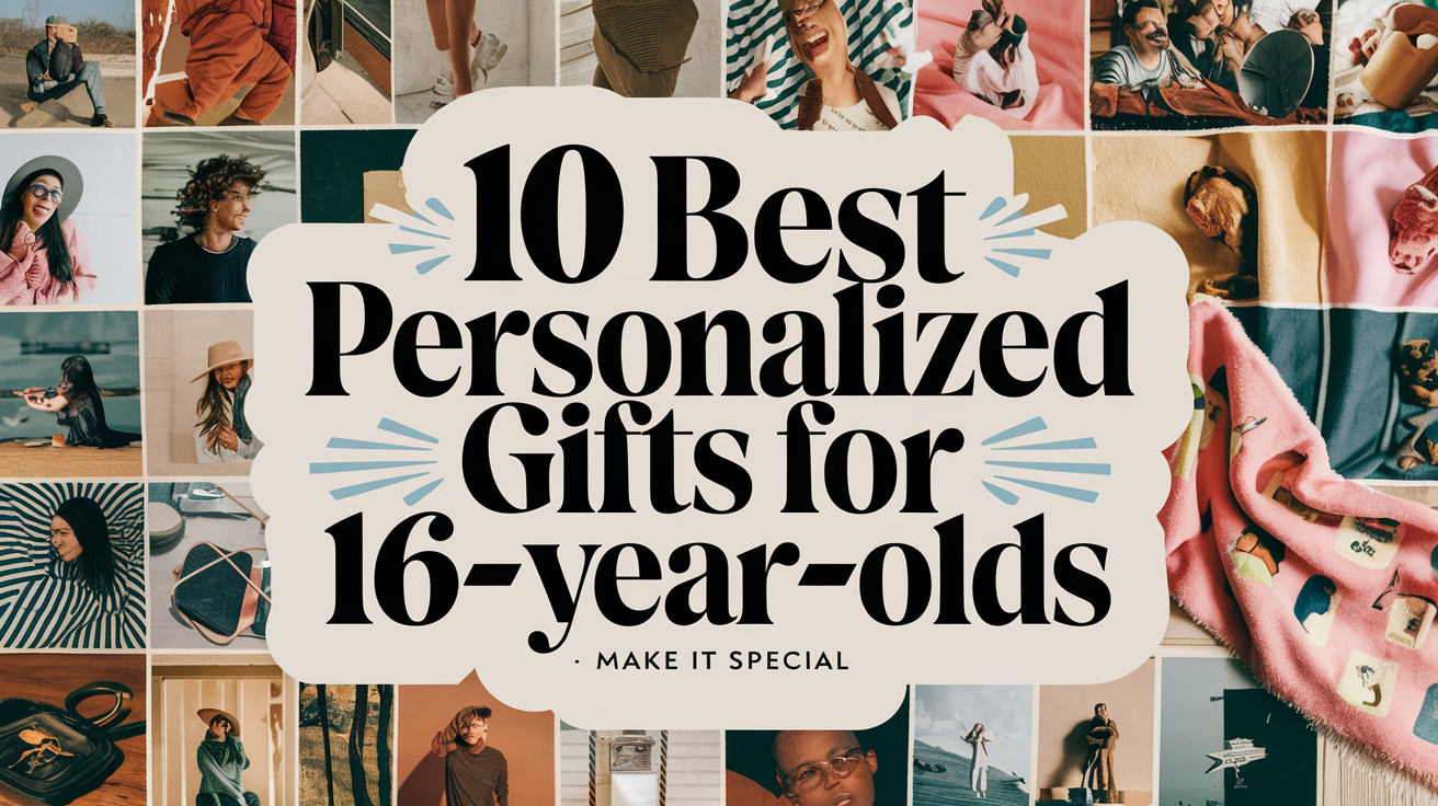 10 Best Personalized Gifts for 16-Year-Olds - Make It Special