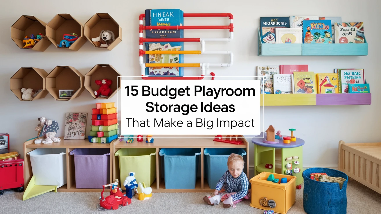 15 Budget Playroom Storage Ideas That Make a Big Impact
