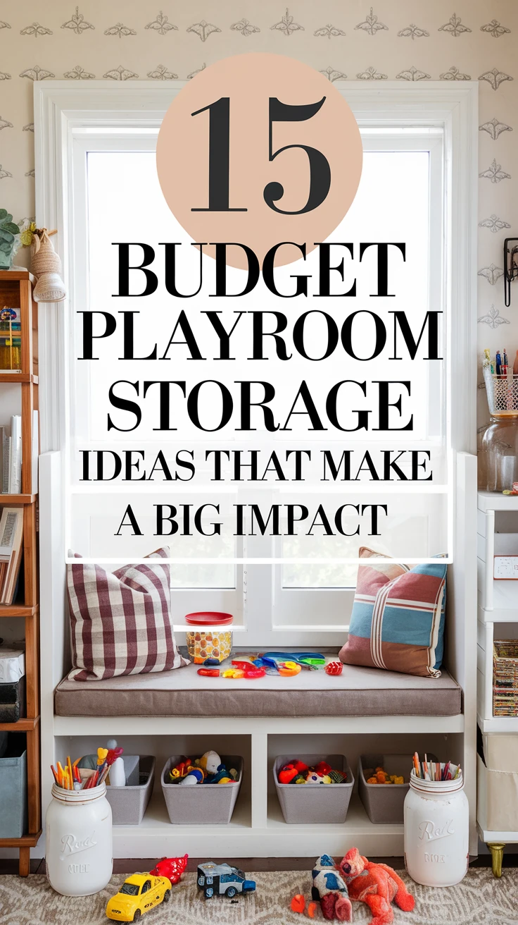 15 Budget Playroom Storage Ideas That Make a Big Impact