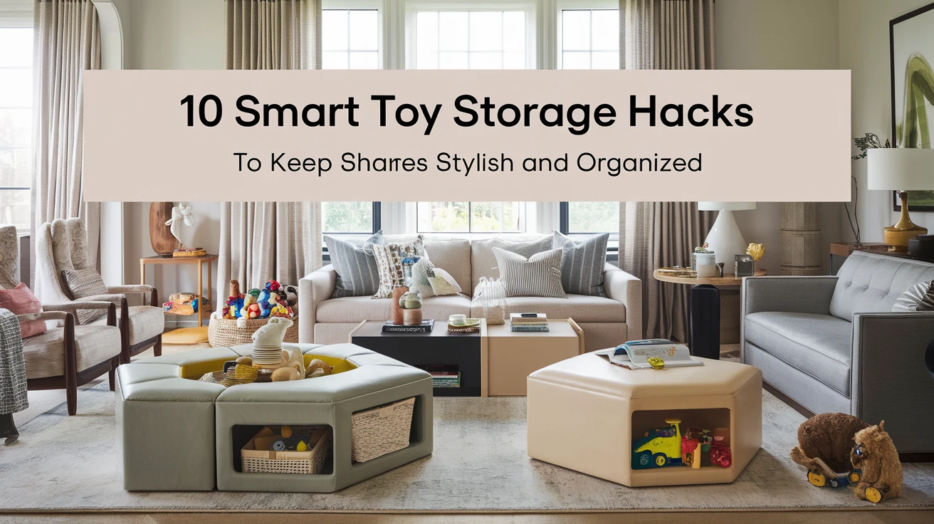 10 Smart Toy Storage Hacks to Keep Shared Spaces Stylish and Organized