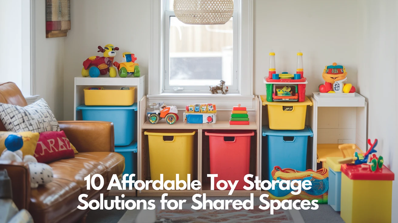 10 Affordable Toy Storage Solutions for Shared Spaces