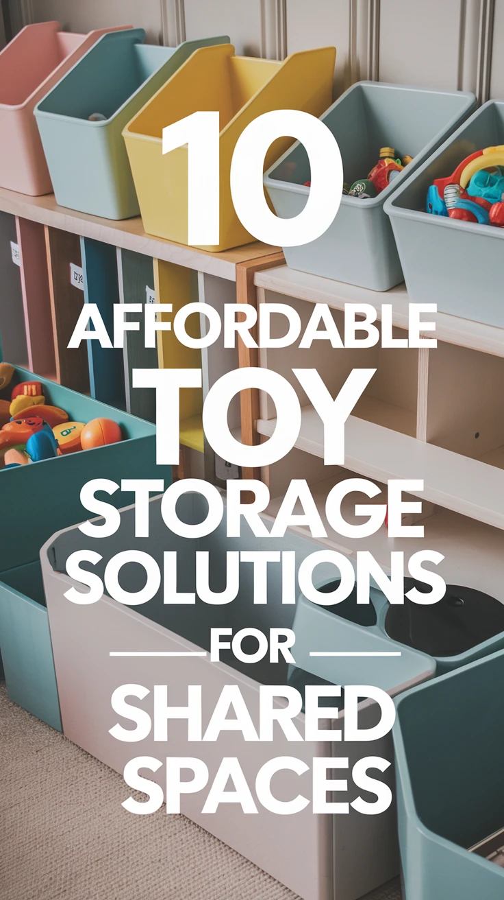 10 Affordable Toy Storage Solutions for Shared Spaces