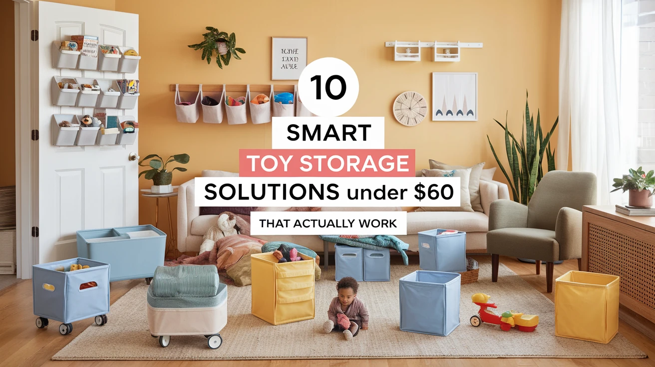 10 Smart Toy Storage Solutions Under $60 That Actually Work