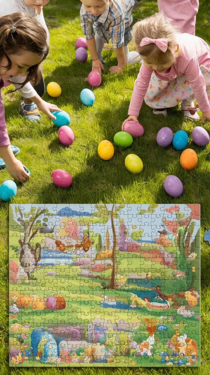 1. Egg Hunt Puzzle Pieces