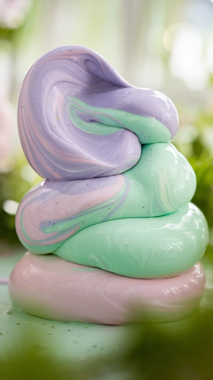 1. Pastel Easter Egg Slime