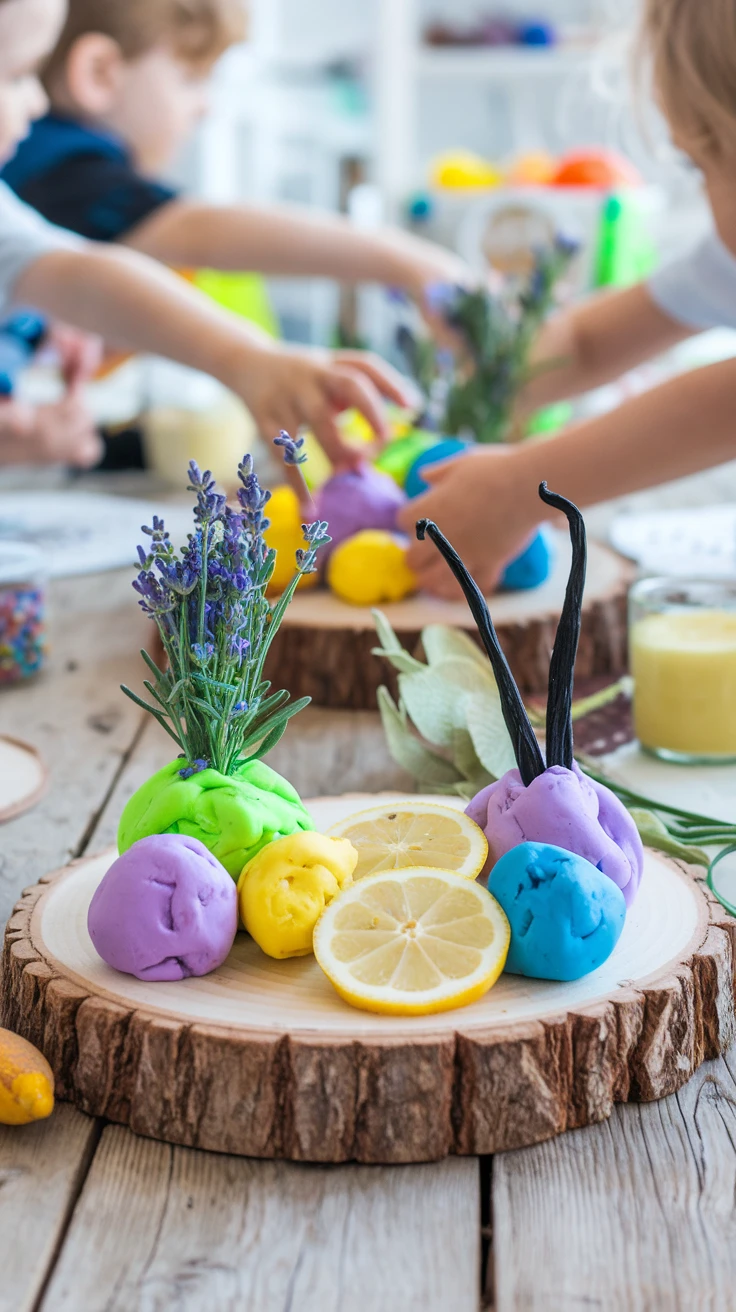 4. Scented Easter Playdough: A Sensory Delight