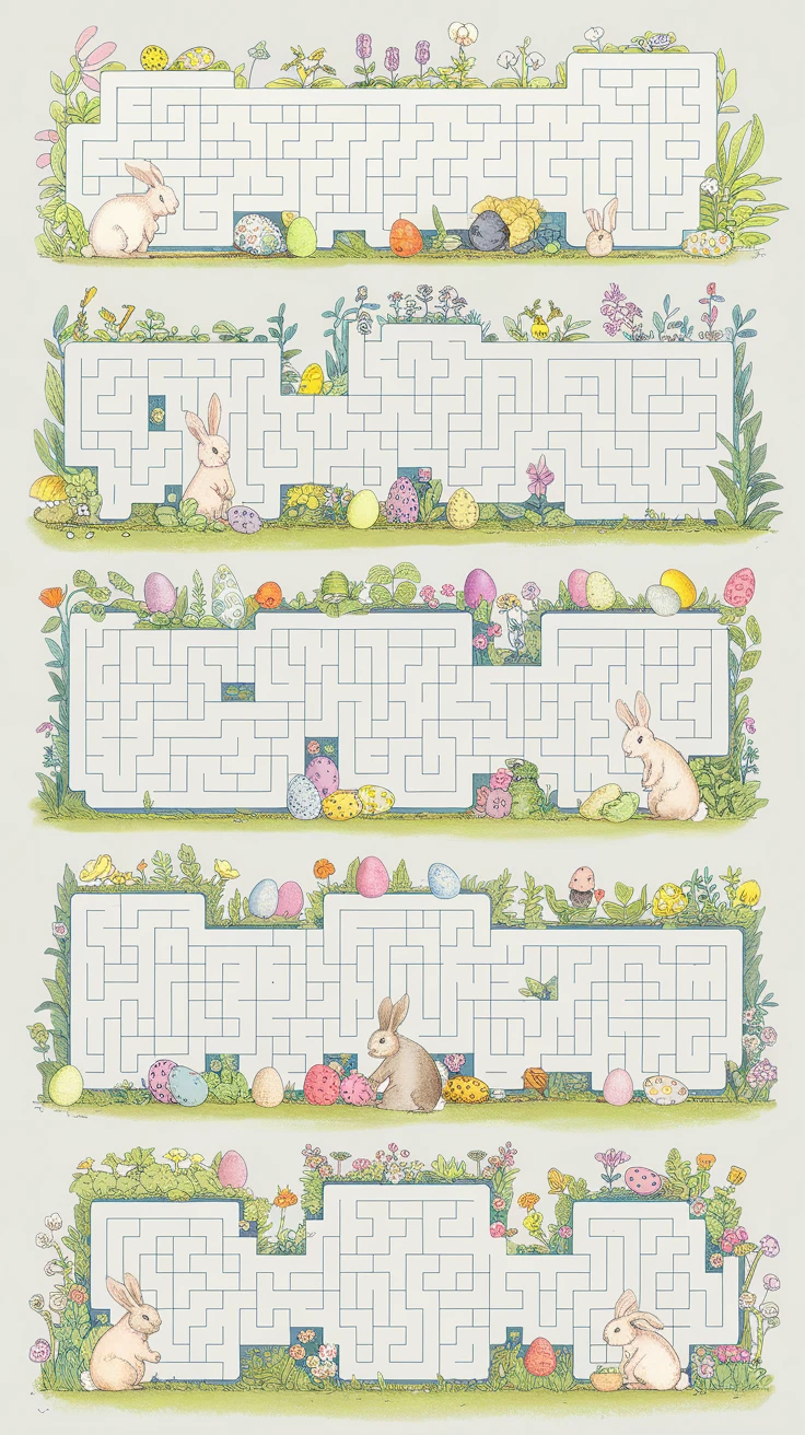 5. Bunny Maze Challenges