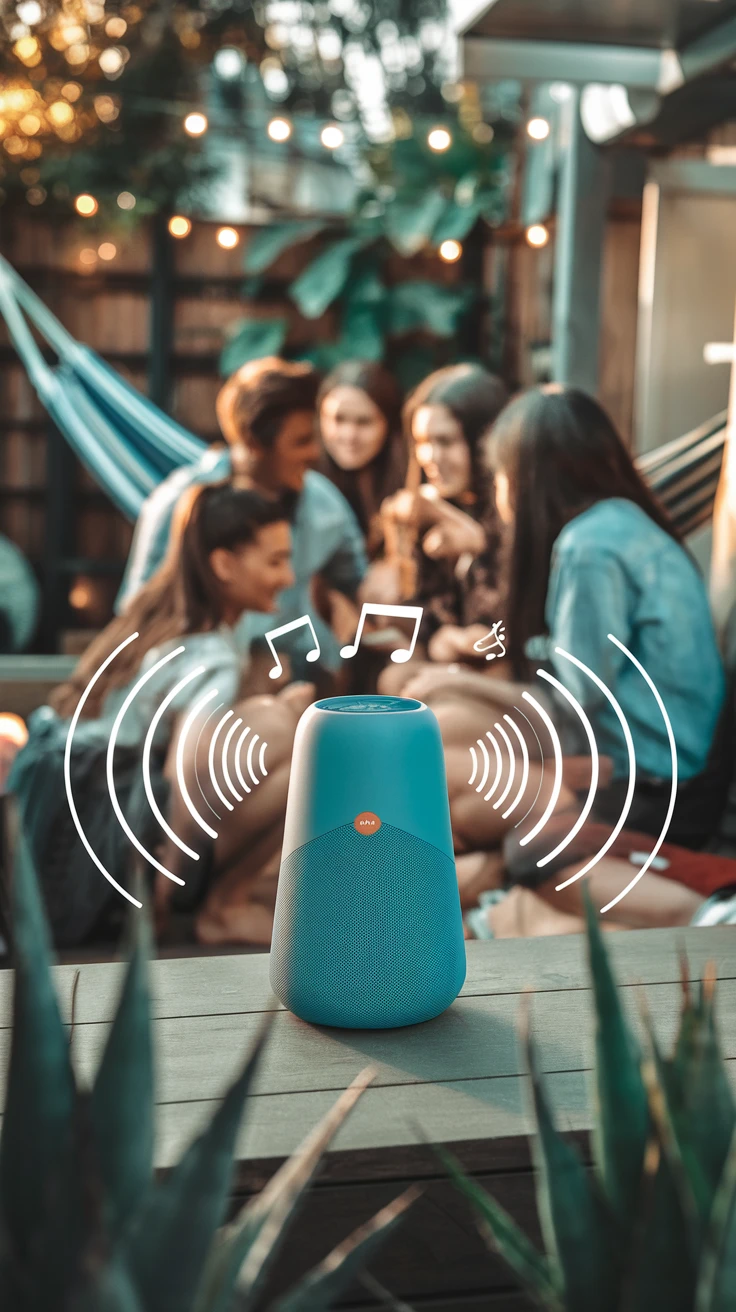5. Portable Bluetooth Speaker: The Social Sound Solution