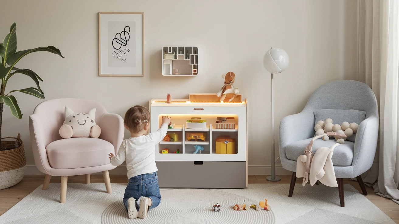 6. High-End Toy Boxes with Smart Features