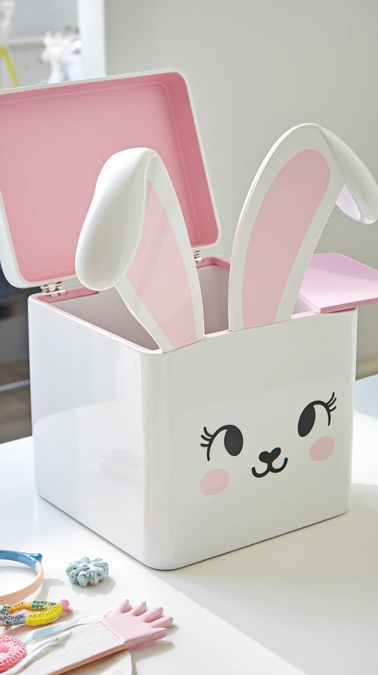 7. Bunny Storage Box