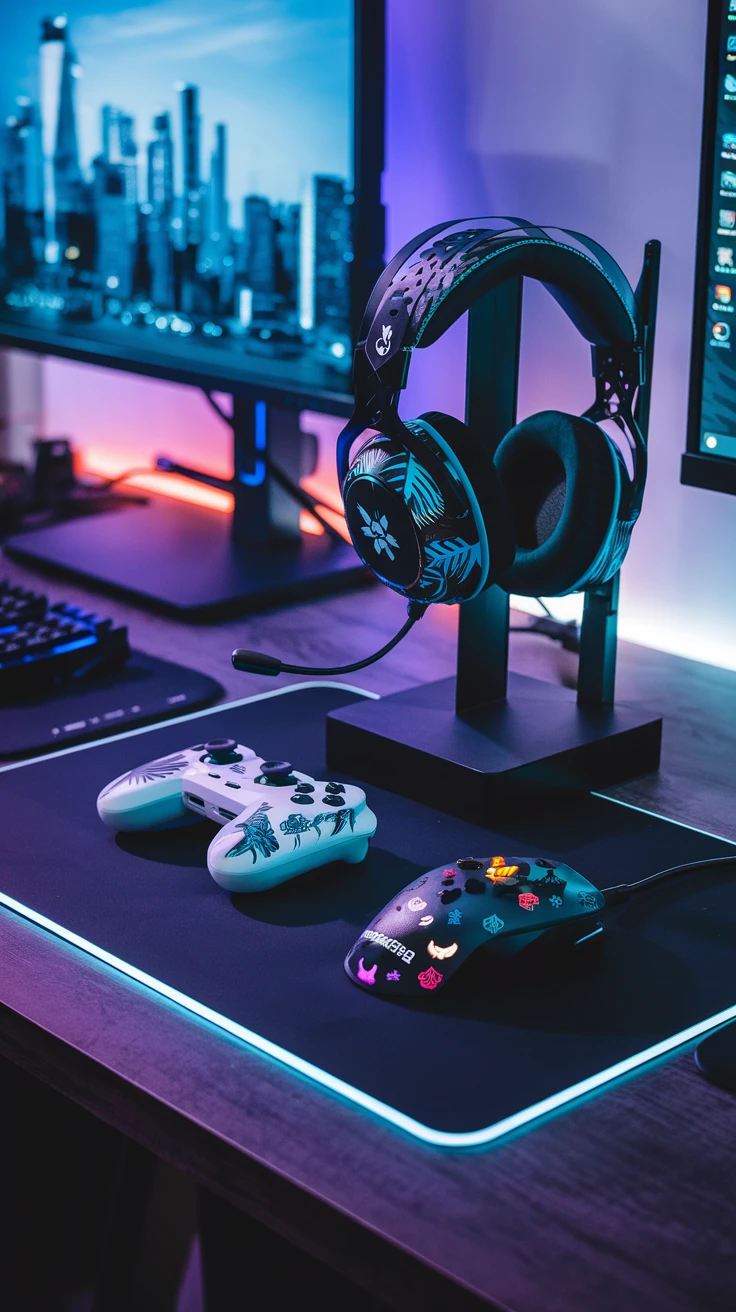 7. Custom Gaming Accessories