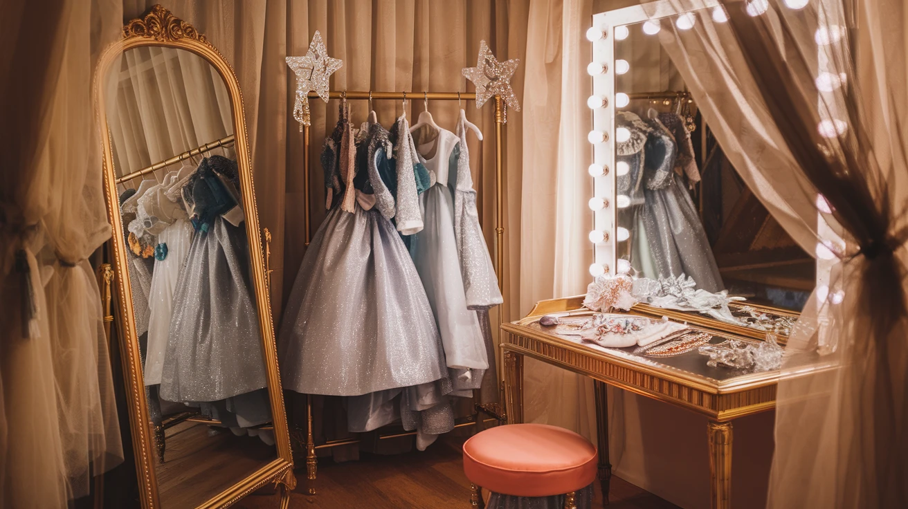 7. Princess Dress-Up Station