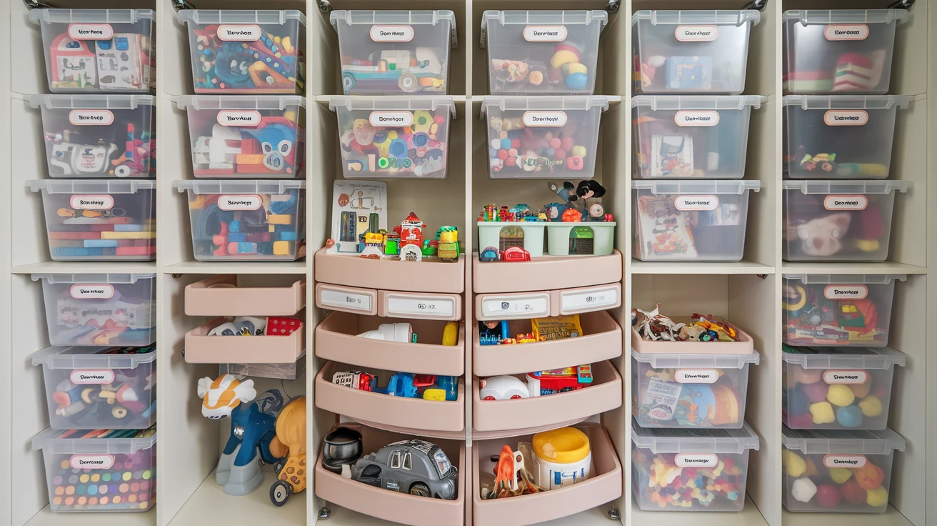 8. Designer Toy Organizers