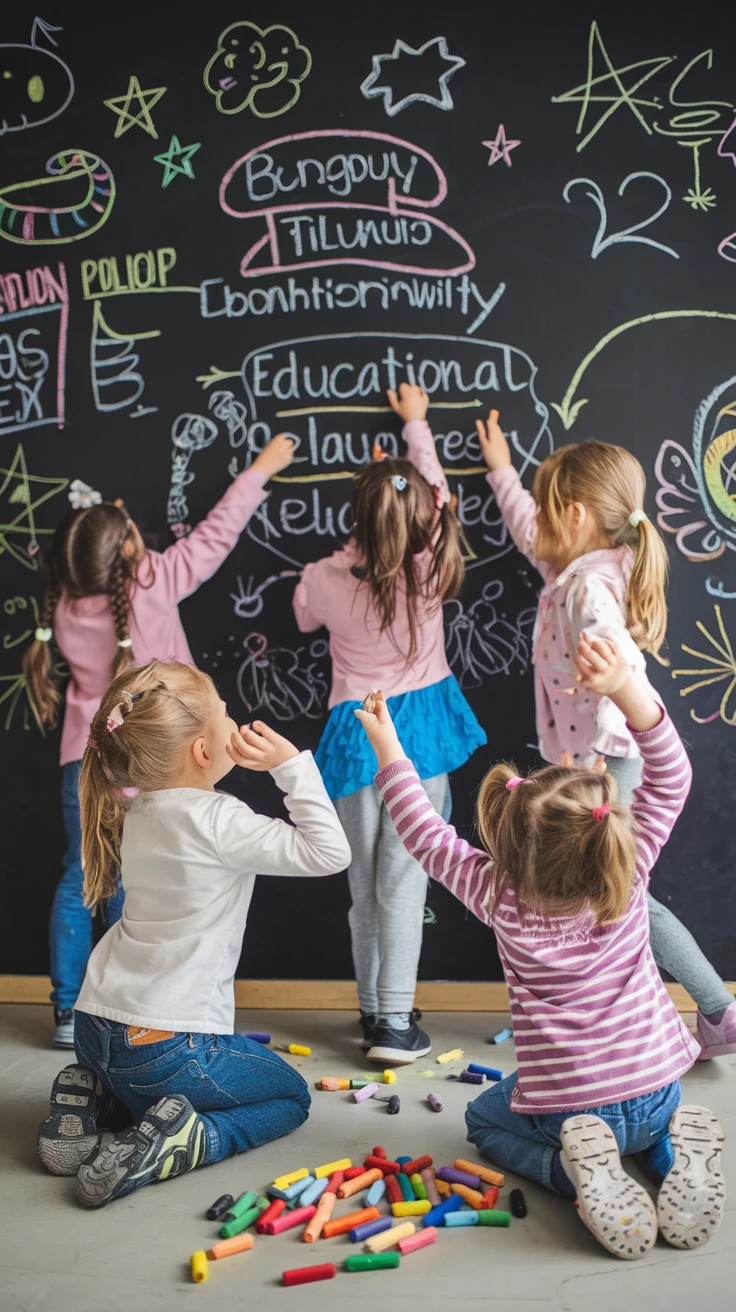 8. Fun Activities for Your New Chalkboard Wall