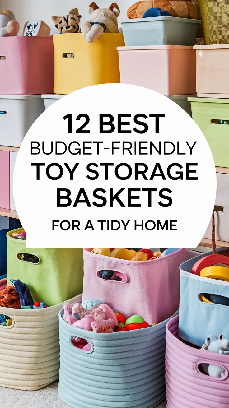 12 Best Budget-Friendly Toy Storage Baskets for a Tidy Home