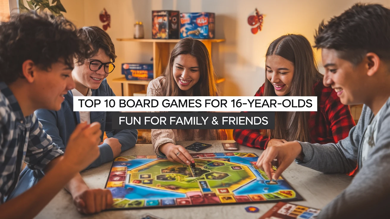 Top 10 Board Games for 16-Year-Olds - Fun for Family & Friends