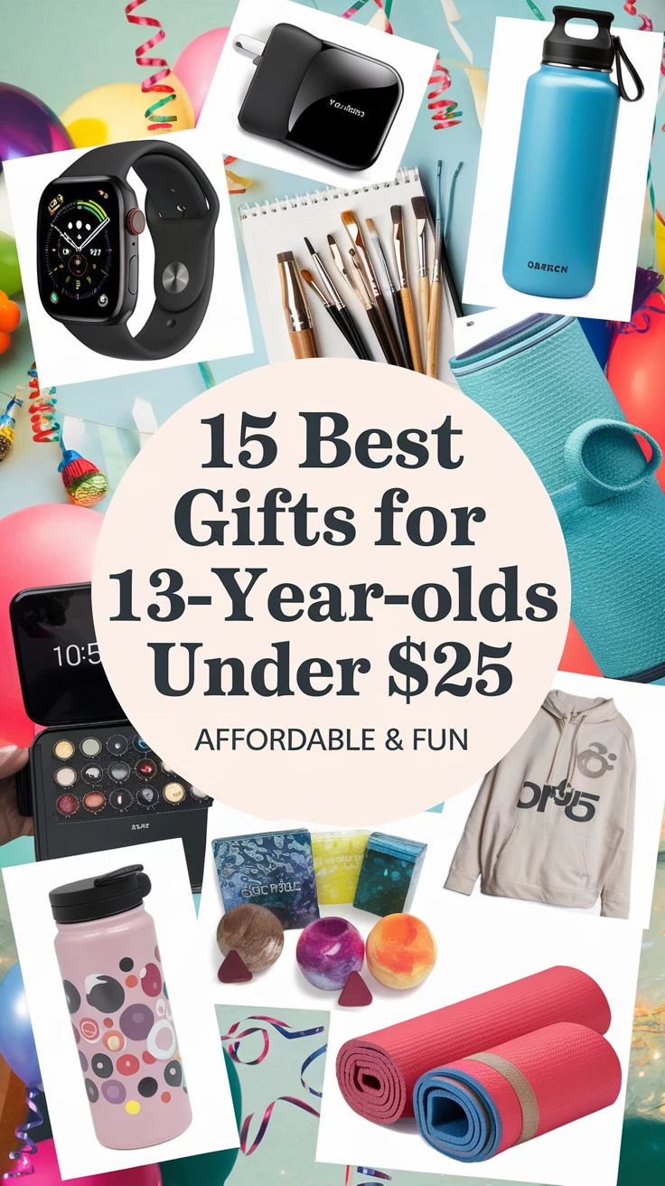 15 Best Gifts for 13-Year-Olds Under $25 - Affordable & Fun