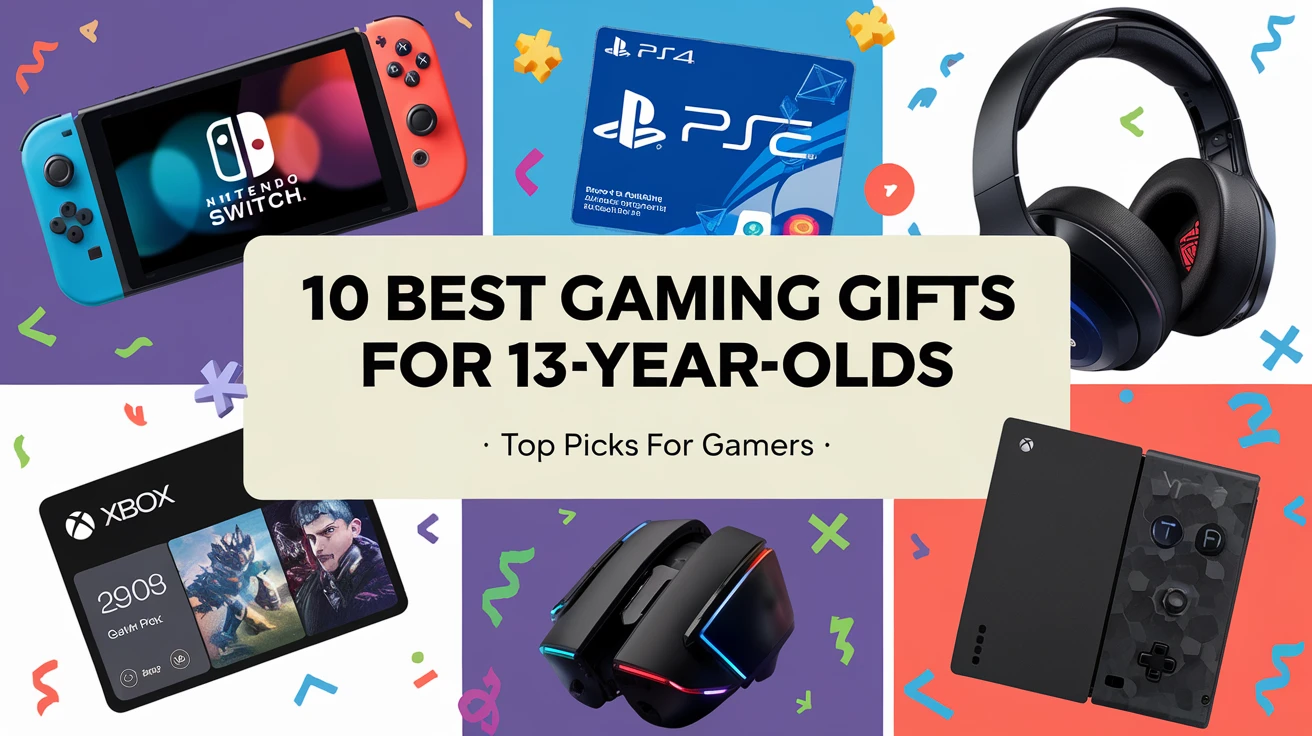 10 Best Gaming Gifts for 13-Year-Olds - Top Picks for Gamers