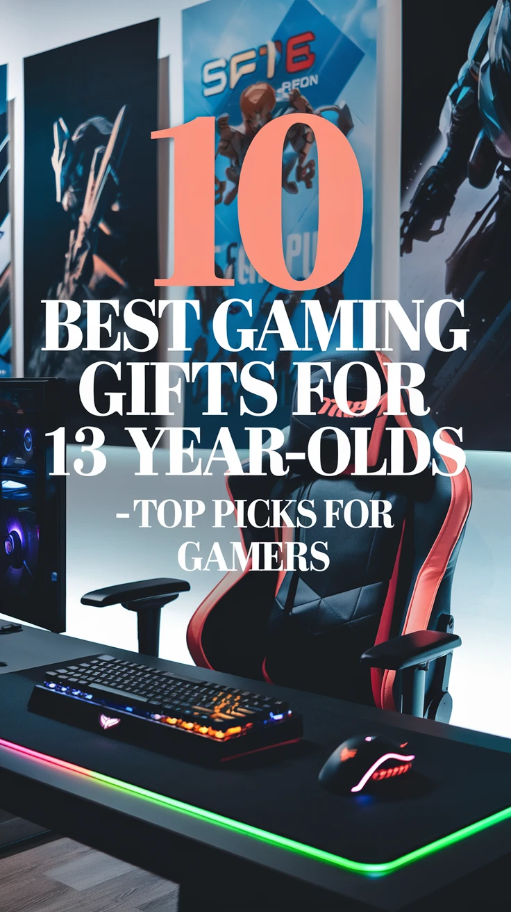 10 Best Gaming Gifts for 13-Year-Olds - Top Picks for Gamers