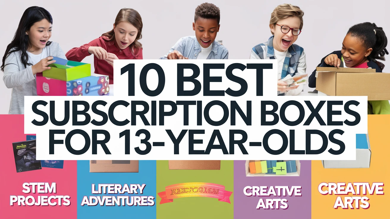 10 Best Subscription Boxes for 13-Year-Olds