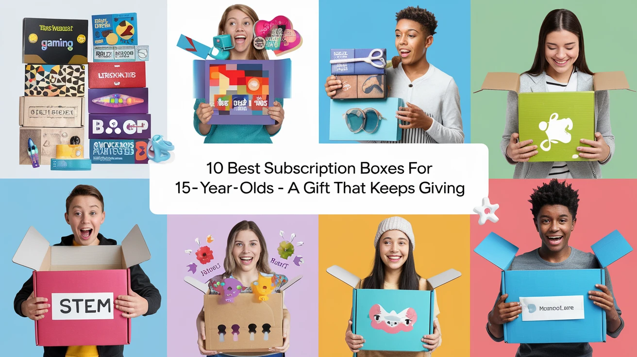 10 Best Subscription Boxes for 15-Year-Olds - A Gift That Keeps Giving