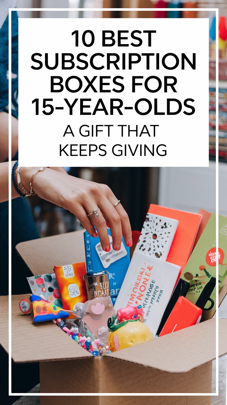 10 Best Subscription Boxes for 15-Year-Olds - A Gift That Keeps Giving