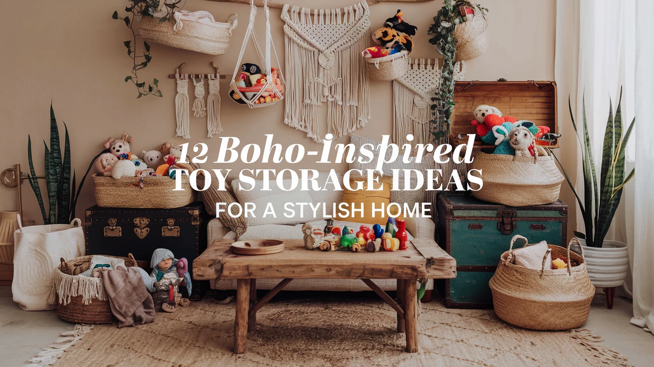 12 Boho-Inspired Toy Storage Ideas for a Stylish Home
