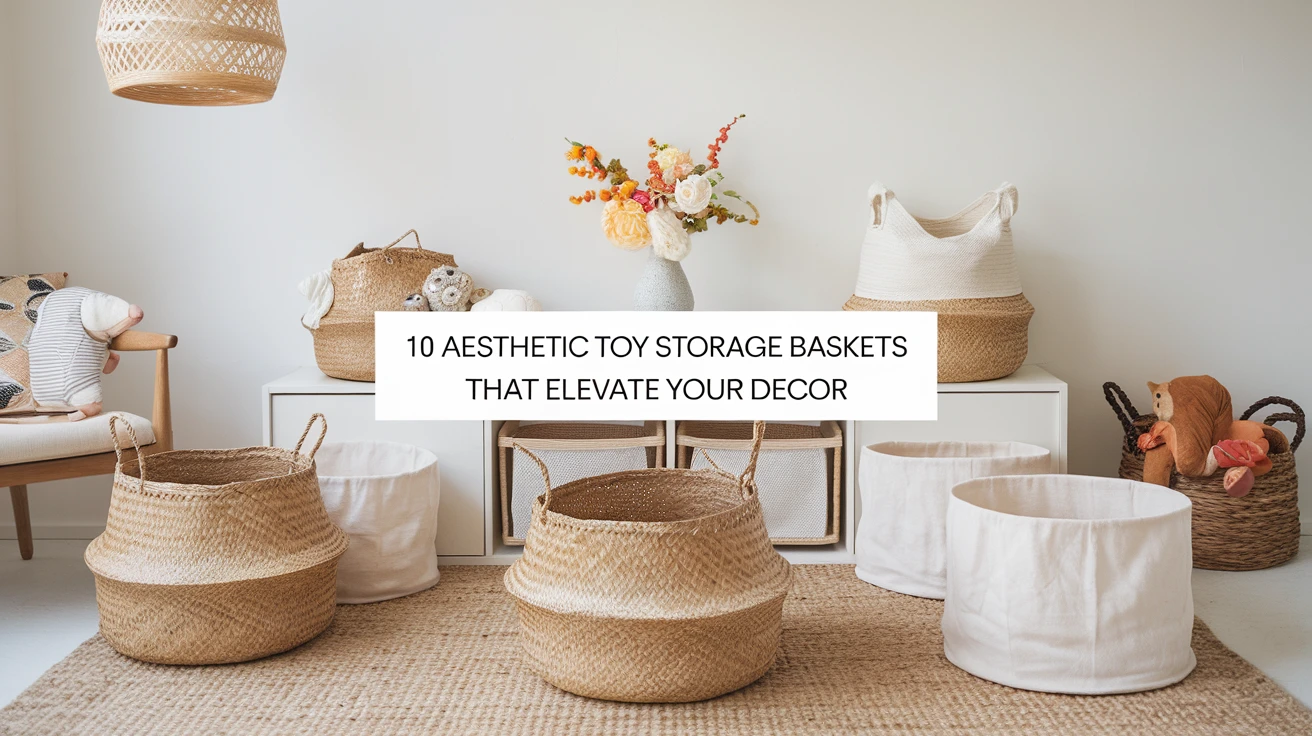 10 Aesthetic Toy Storage Baskets That Elevate Your Decor