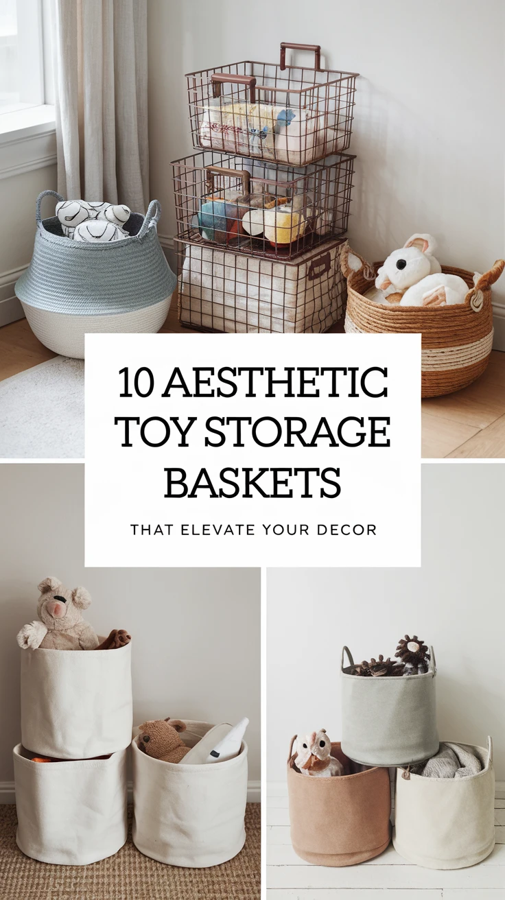 10 Aesthetic Toy Storage Baskets That Elevate Your Decor