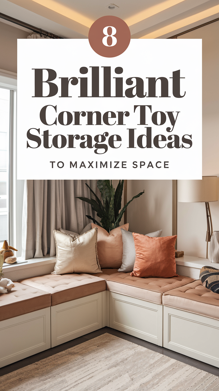 8 Brilliant Corner Toy Storage Ideas to Maximize Space