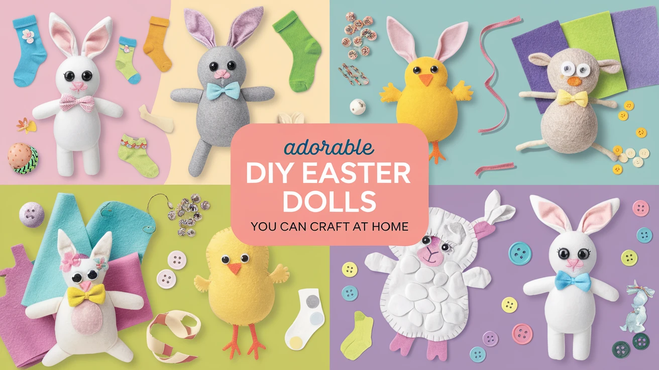 Adorable DIY Easter Dolls You Can Craft at Home