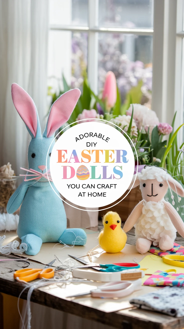 Adorable DIY Easter Dolls You Can Craft at Home