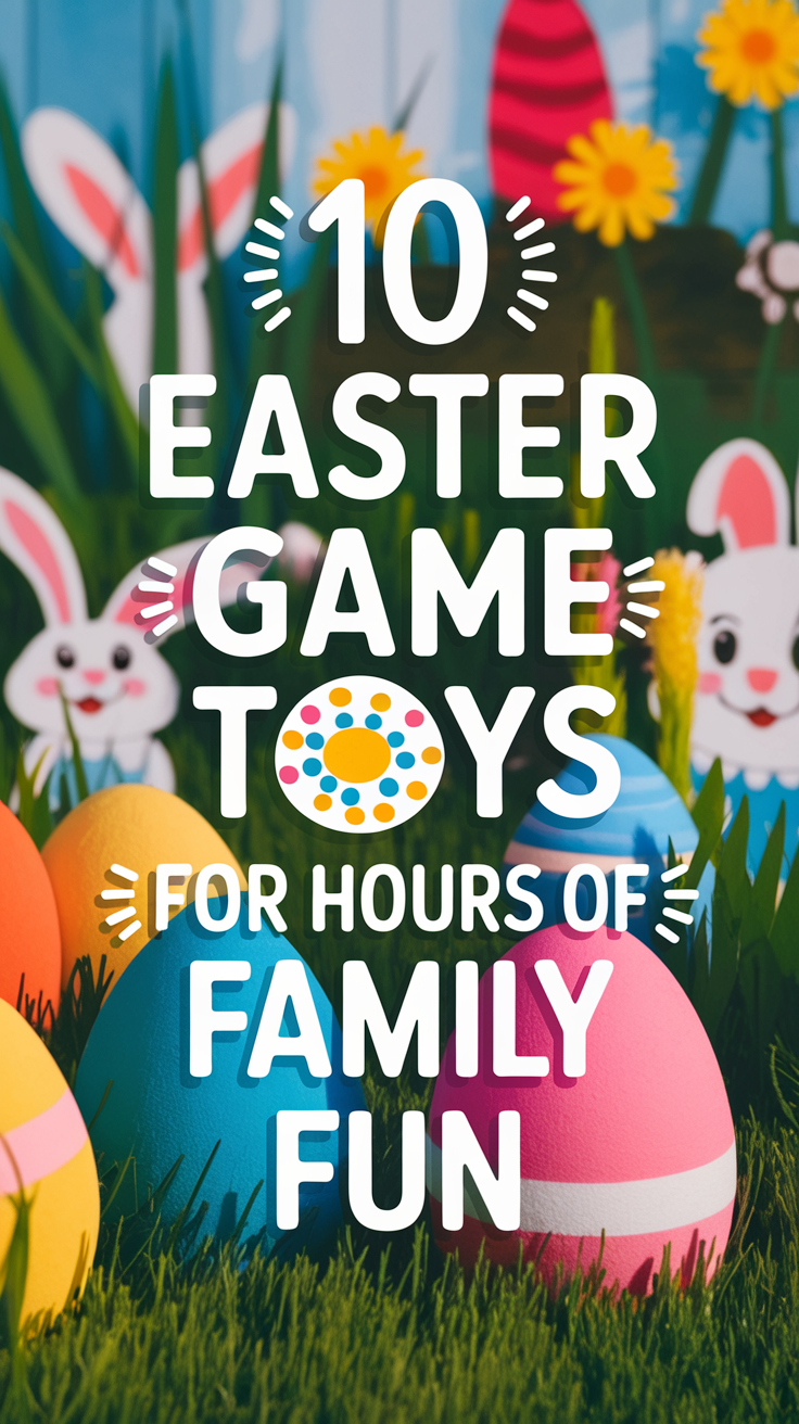 10 DIY Easter Game Toys for Hours of Family Fun