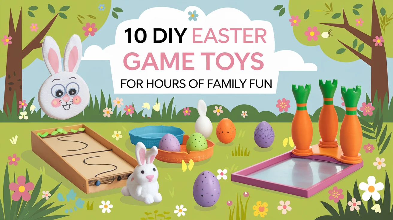 10 DIY Easter Game Toys for Hours of Family Fun