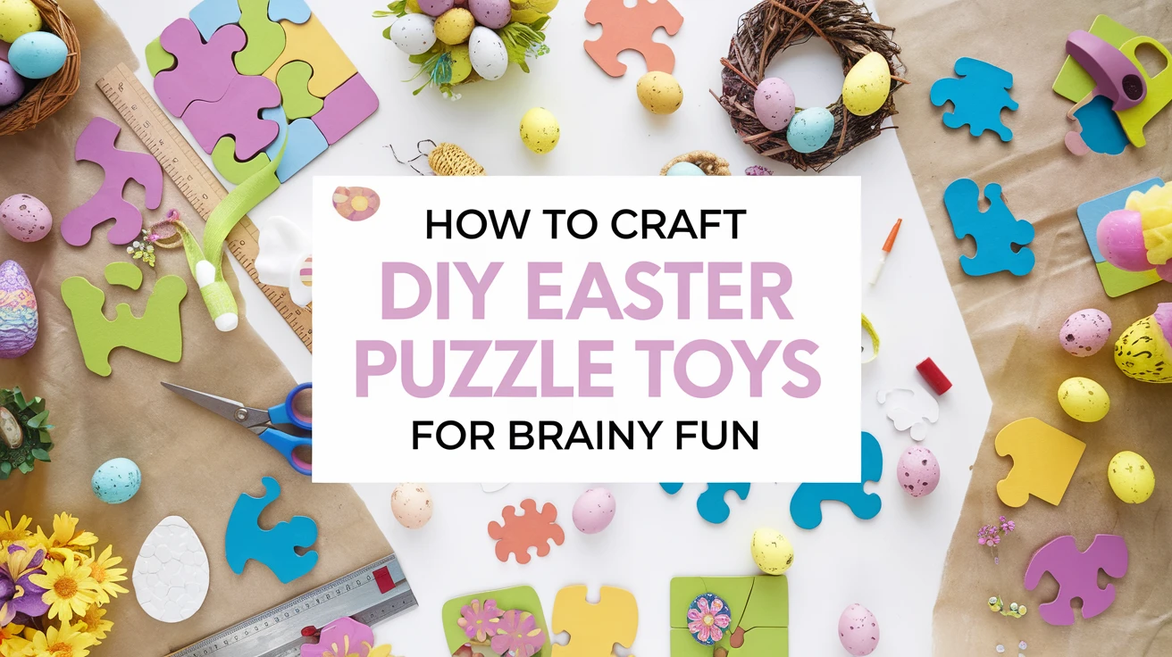 How to Craft DIY Easter Puzzle Toys for Brainy Fun