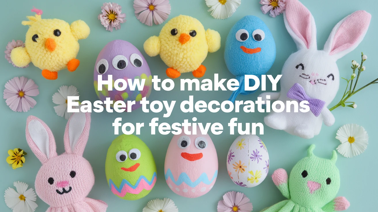 How to Make DIY Easter Toy Decorations for Festive Fun