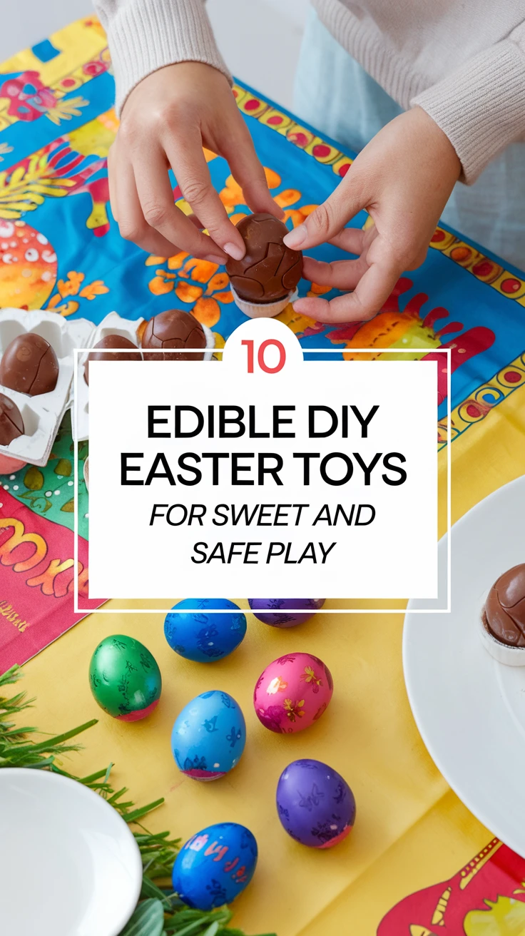 10 Edible DIY Easter Toys for Sweet and Safe Play