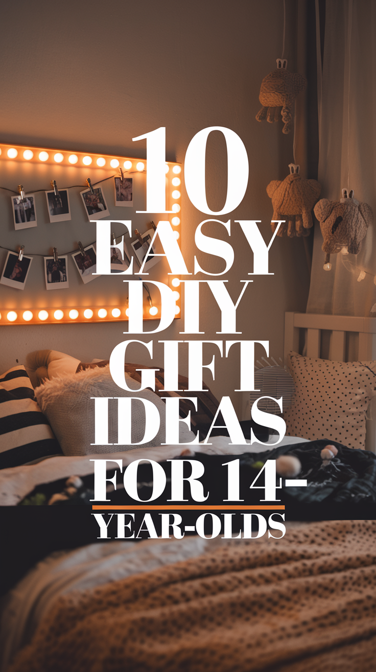 10 Easy DIY Gift Ideas for 14-Year-Olds