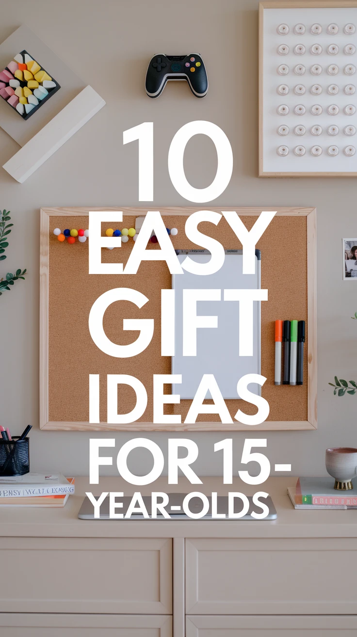 10 Easy DIY Gift Ideas for 15-Year-Olds