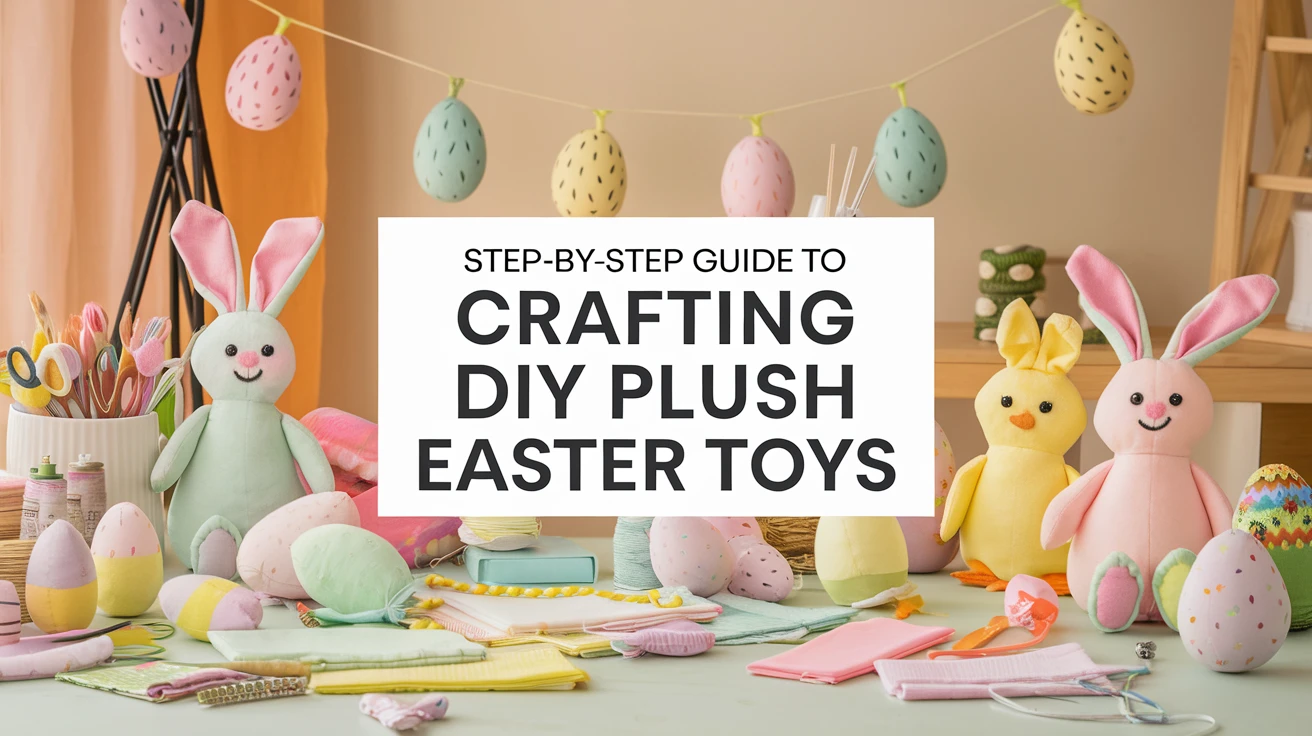 Step-by-Step Guide to Crafting DIY Plush Easter Toys