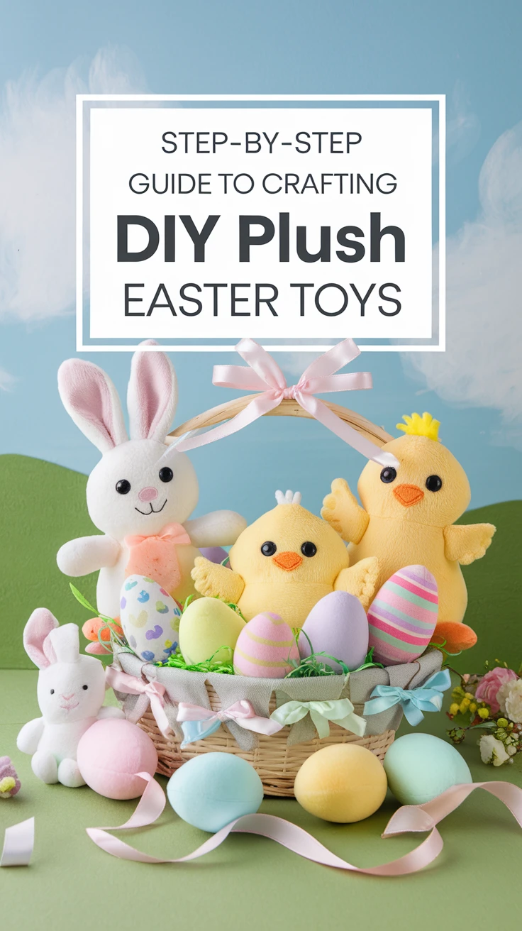 Step-by-Step Guide to Crafting DIY Plush Easter Toys