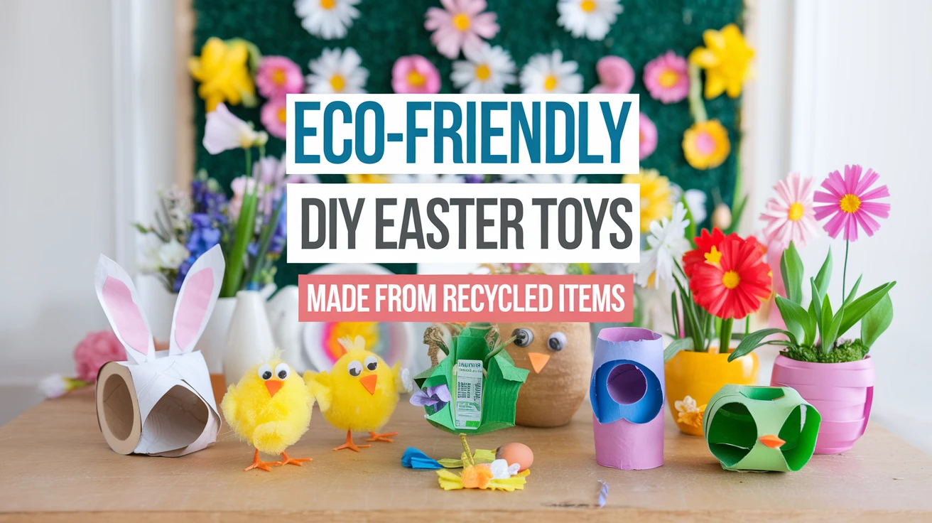 Eco-Friendly DIY Easter Toys Made from Recycled Items